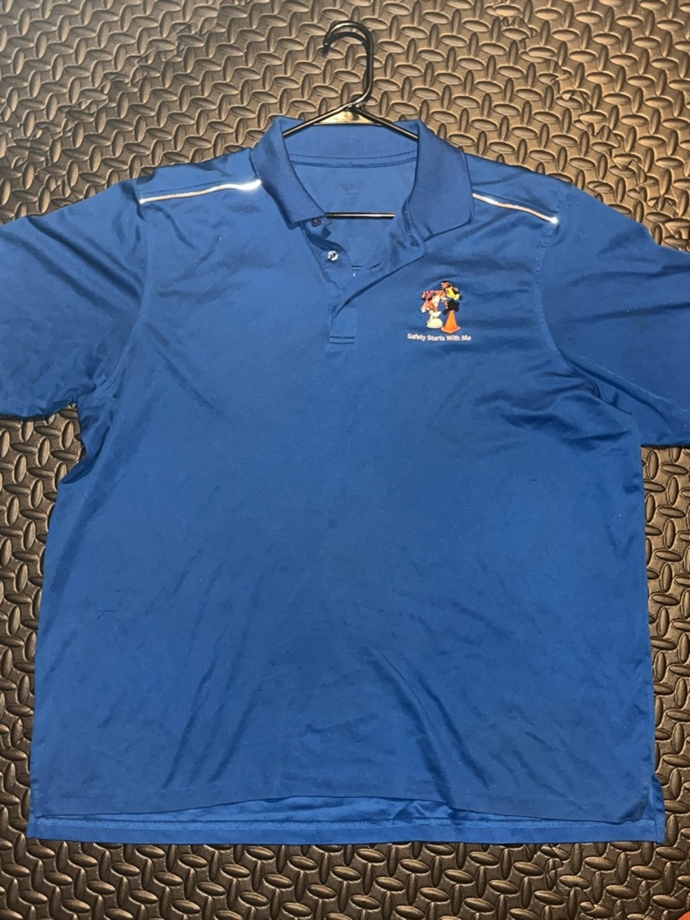 Sport-Tek Royal Blue Polo with Safety Embroidered Logo